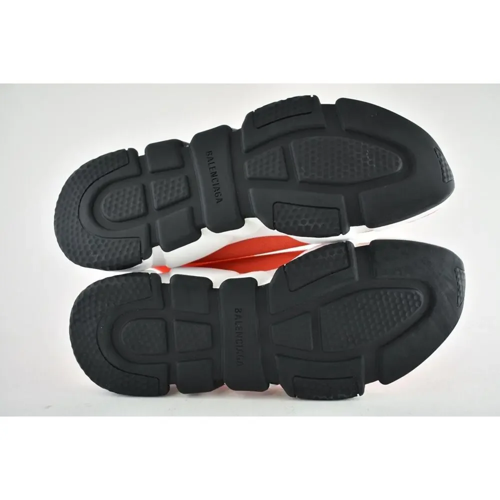 Balenciaga Speed LT Graffiti Sock Red Black White Logo High Top Sneaker 42 9 - Picture 7 of 7